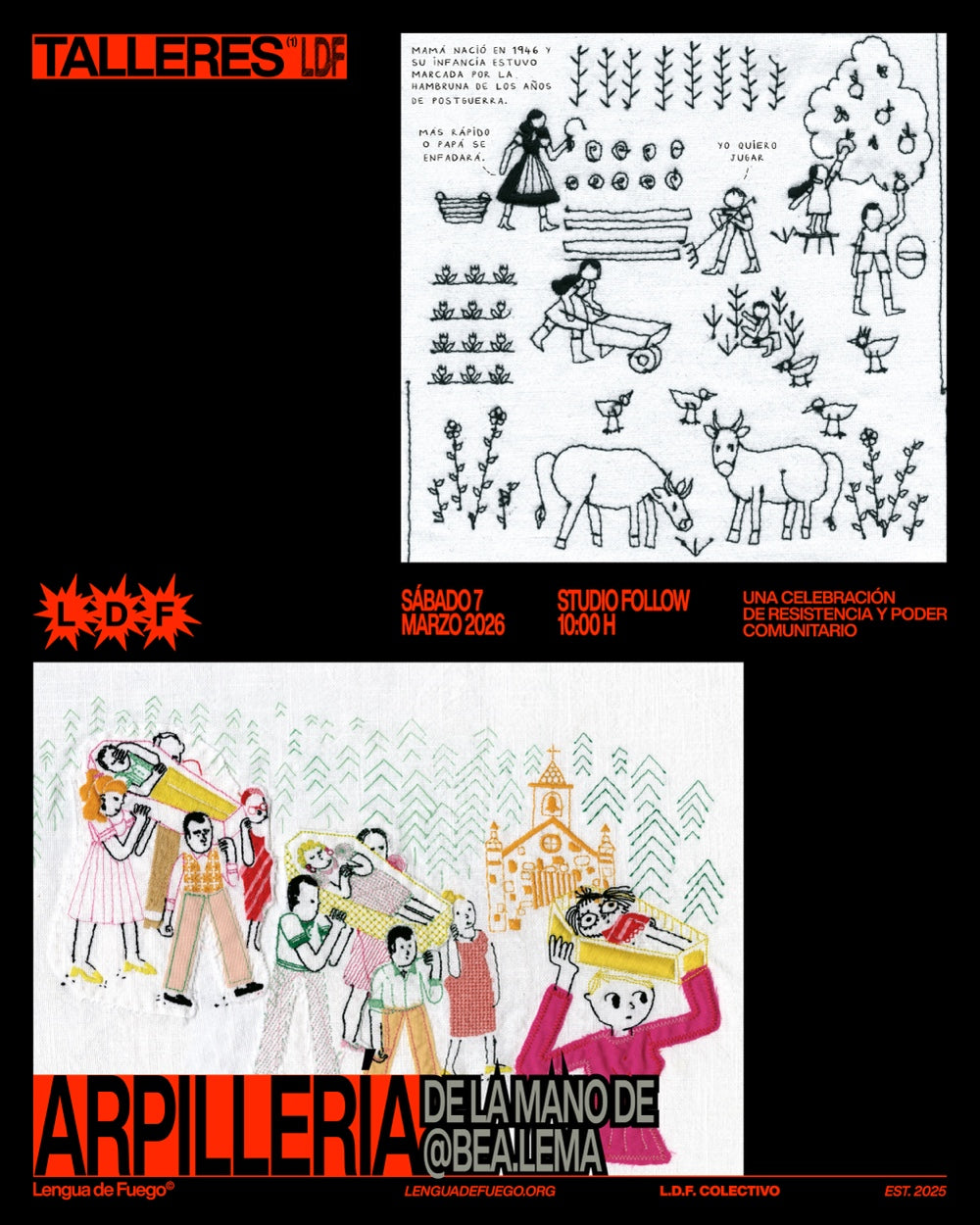 Taller de arpilleras