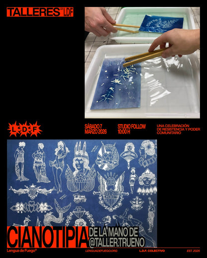 Taller de cianotipia